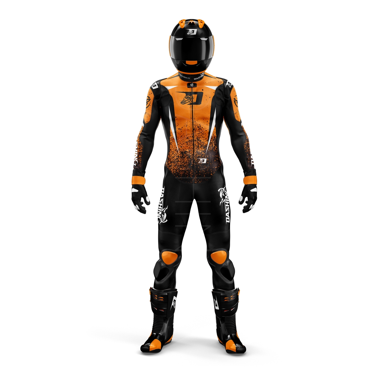 Dashing One Piece Motorbike Leather Suit